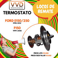 TERMOSTATO FORD E-100 E-250 1998/2014 F-150 1999/2008