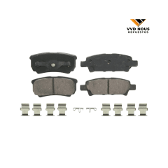 PASTILLAS FRENO TRASERO (DISCO 262MM) JEEP COMPASS 2.4 2007/2017