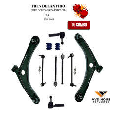 KIT SUSPENCION DELANTERA JEEP COMPASS PATRIOT DODGE CALIBER 2007-2017