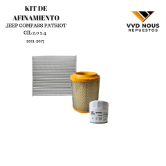 KIT DE AFINAMIENTO JEEP COMPASS PATRIOT 11/17