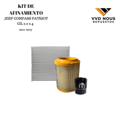 KIT DE AFINAMIENTO JEEP COMPASS 11/17