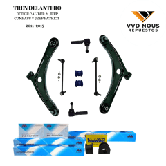KIT SUSPENCION DELANTERA JEEP COMPASS PATRIOT DODGE CALIBER 2007-2017