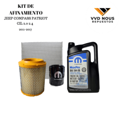 KIT DE AFINAMIENTO JEEP COMPASS JEEP PATRIOT DODGE CALIBER 11/17