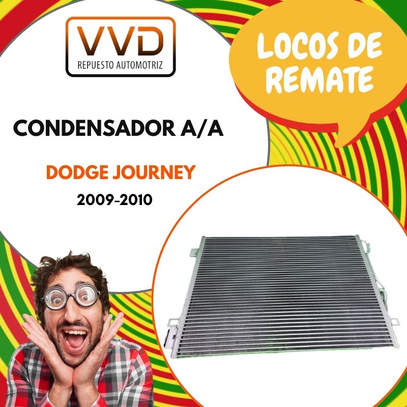 CONDENSADOR AIRE ACONDICIONADO DODGE JOURNEY 2.7 2009/20104