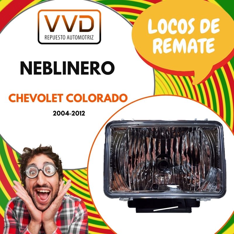 NEBLINERO DELANTERO CHEVROLET COLORADO 2004/20121