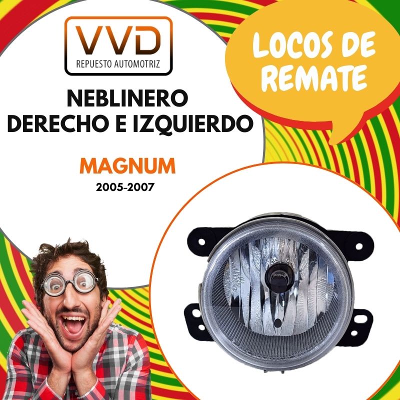NEBLINERO DELANTERO D/I DODGE MAGNUM 2005/20071