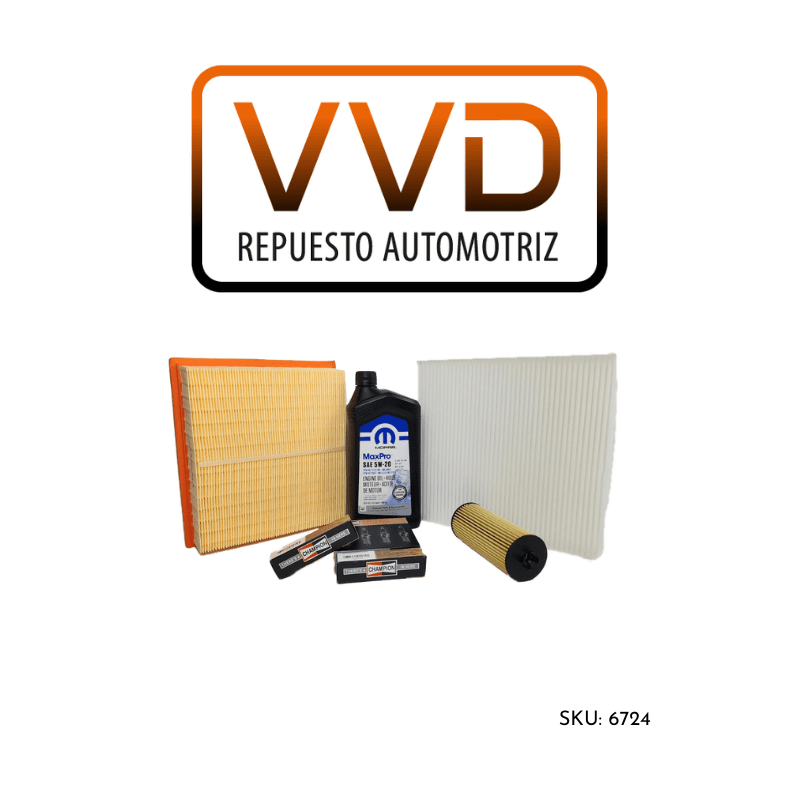 KIT MANTENCION JEEP GRAND CHEROKEE DODGE DURANGO 2011/2016 TODAS LAS CILINDRADAS6