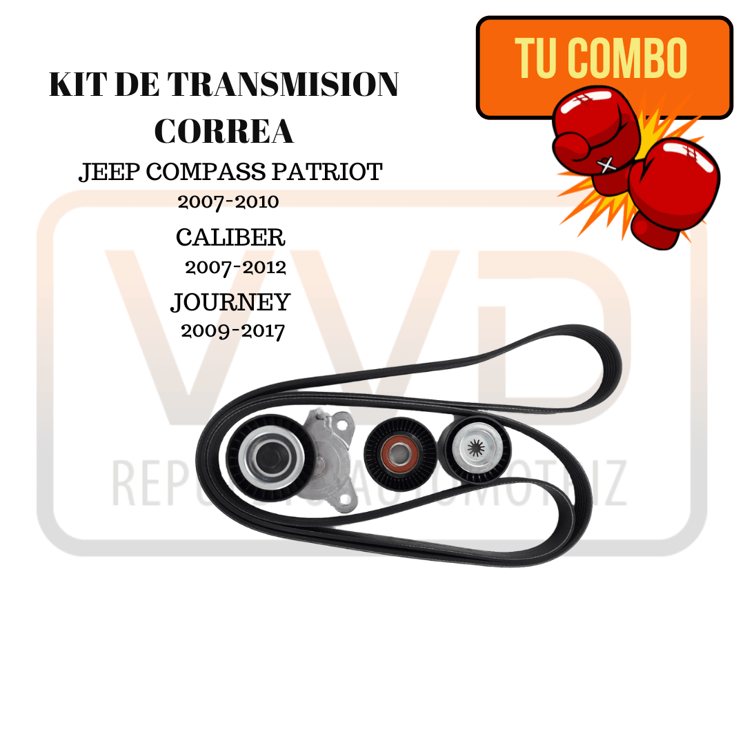 KIT TRANSMISION DE BANDA JEEP COMPASS - PATRIOT - CALIBER1