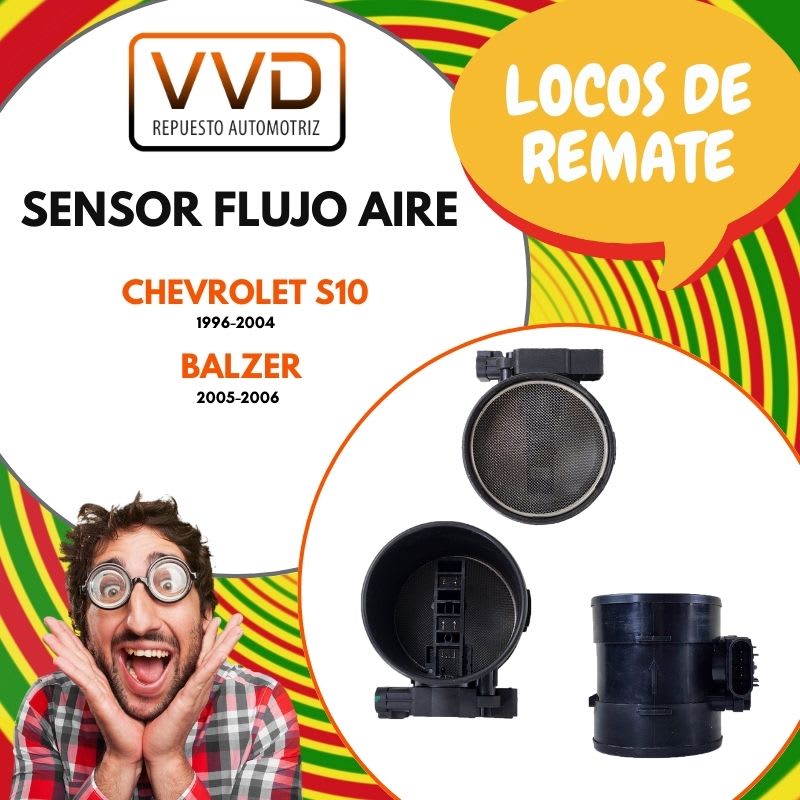 SENSOR FLUJO DE AIRE CHEVROLET S10 1996/2004 BLAZER 2005/20061