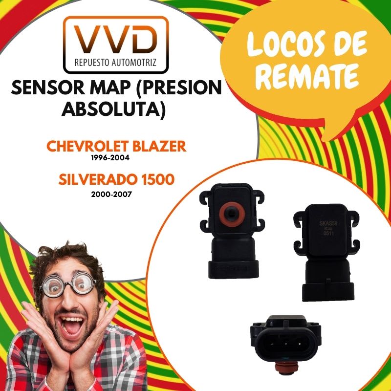 SENSOR MAP CHEVROLET BLAZER 1996/2004 SILVERADO 1500 2000/20071