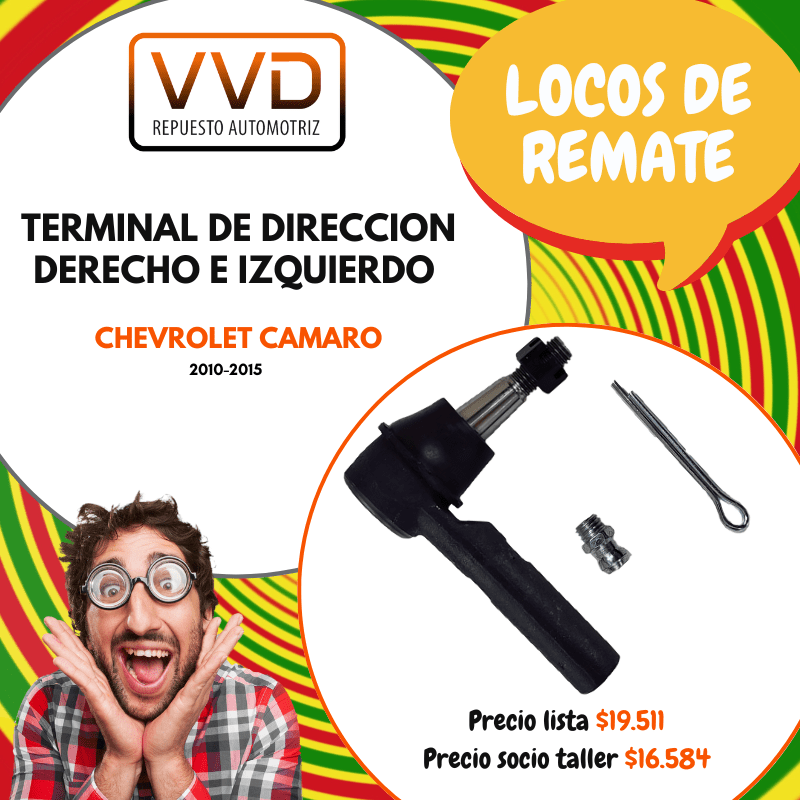 TERMINAL DIRECCION D/I CHEVROLET CAMARO 2010/20151