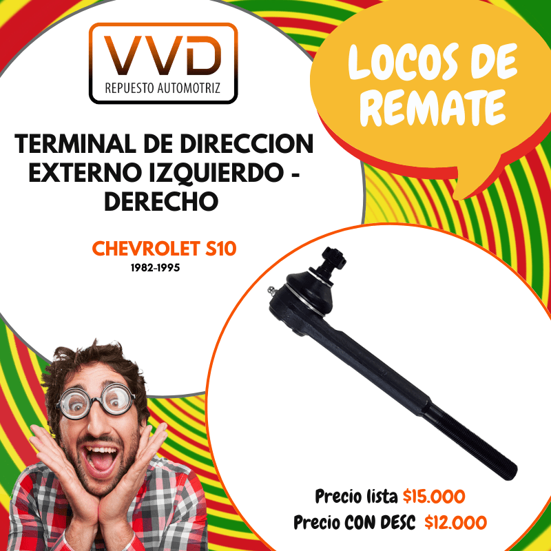 TERMINAL DIRECCION D/I CHEVROLET S10 1982/19951