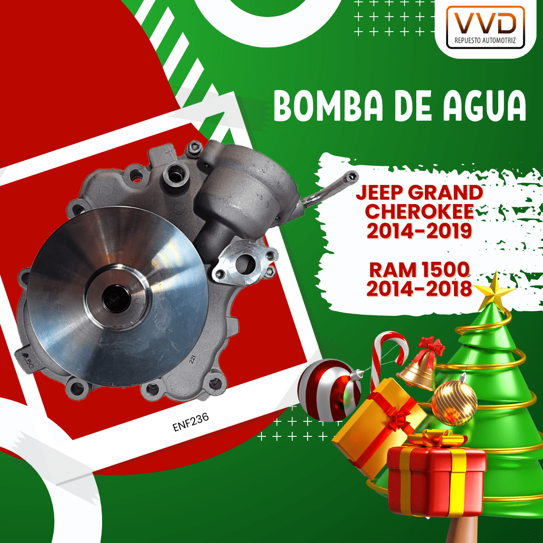 BOMBA DE AGUA 3.0 JEEP GRAND CHEROKEE 2014/2019 RAM 1500 2014/20182