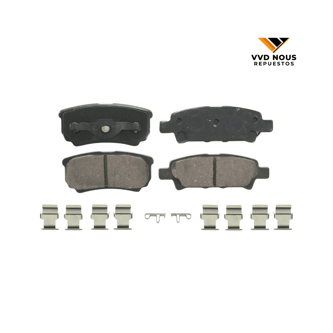 PASTILLAS FRENO TRASERO (DISCO 262MM) JEEP COMPASS 2.4 2007/20171