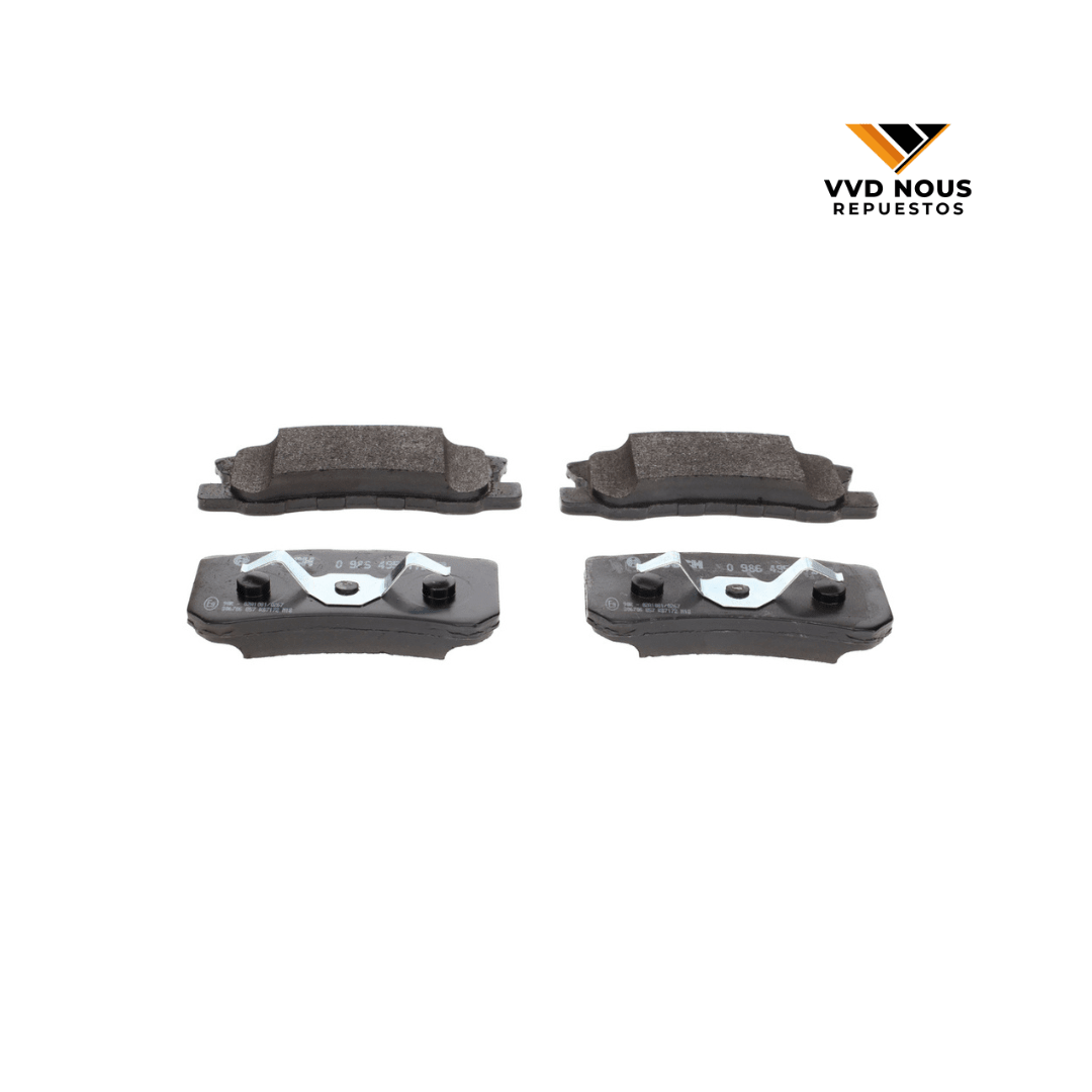 PASTILLAS FRENO TRASERO (DISCO 302MM) JEEP PATRIOT 2.4 2007/20171