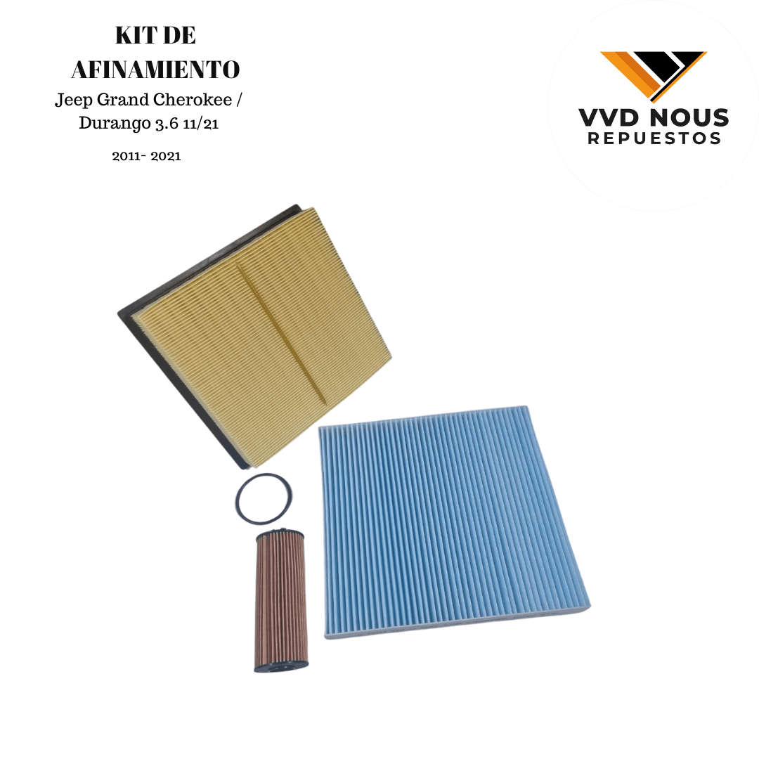 KIT DE AFINAMIENTO JEEP GRAND CHEROKEE 3,6 11/21 DURANGO 11/231