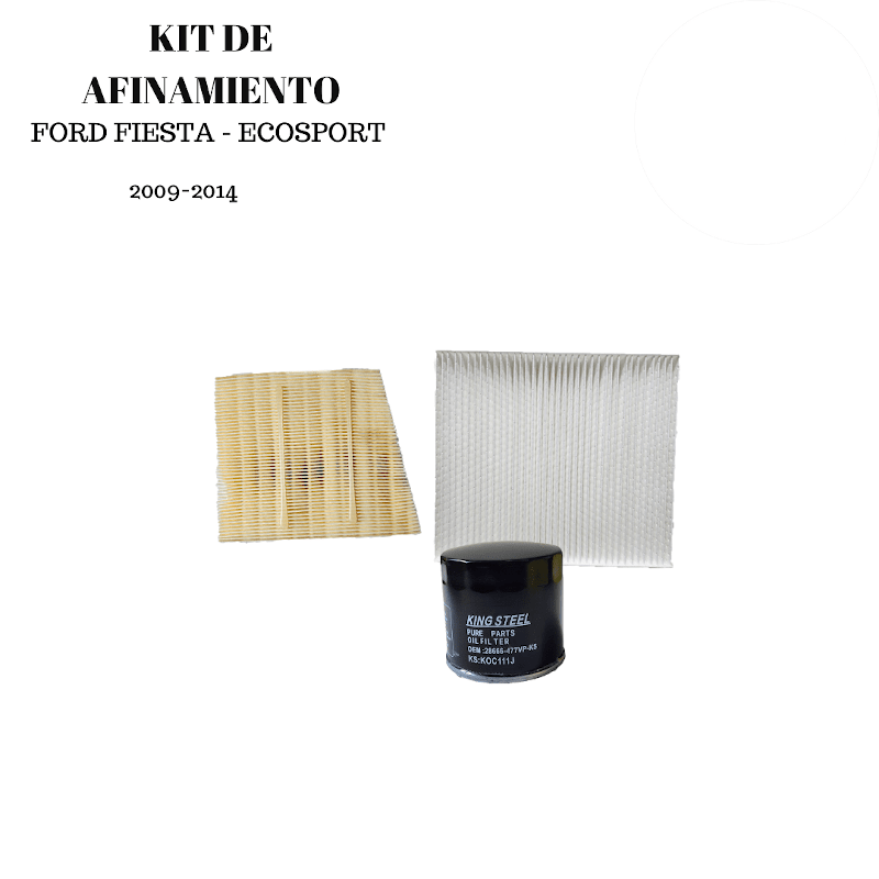 KIT DE AFINAMIENTO FORD FIESTA - ECOSPORT 09/141