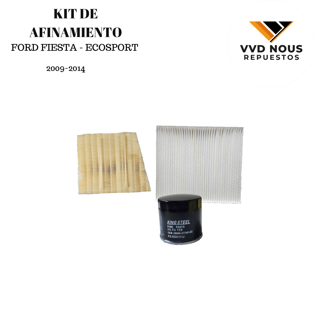 KIT DE AFINAMIENTO FORD FIESTA - ECOSPORT 09/141