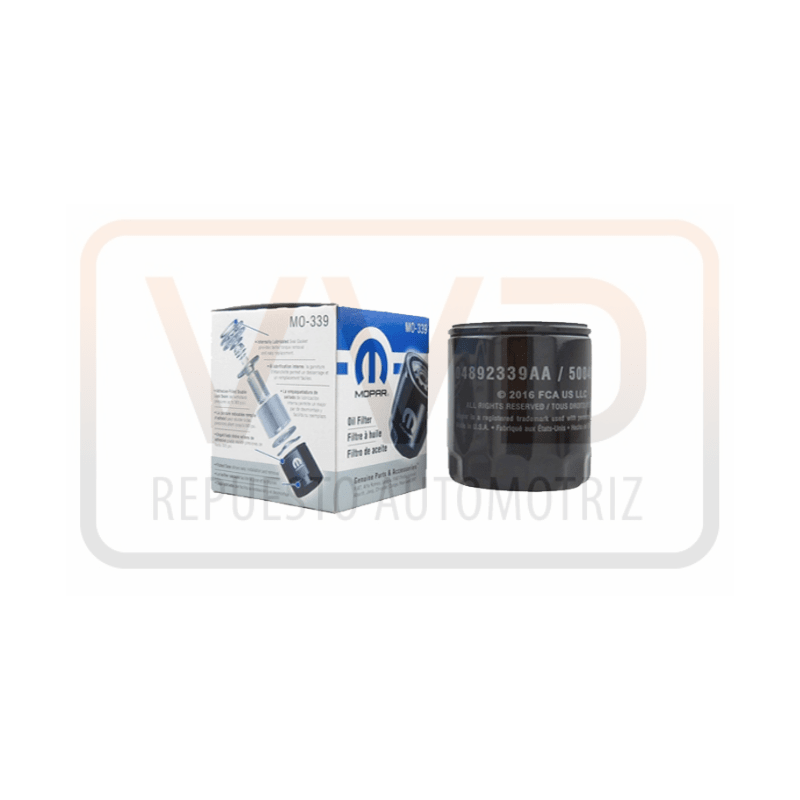 FILTRO ACEITE MOTOR MOPAR DODGE JOURNEY 3.5 2009/20101