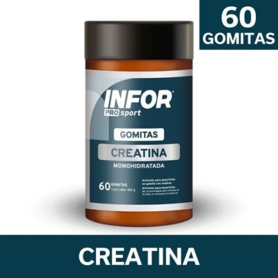 INFOR PRO SPORT CREATINA 60 GOMITAS
