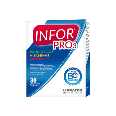 INFOR PRO3 30 COMPRIMIDOS RECUBIERTOS