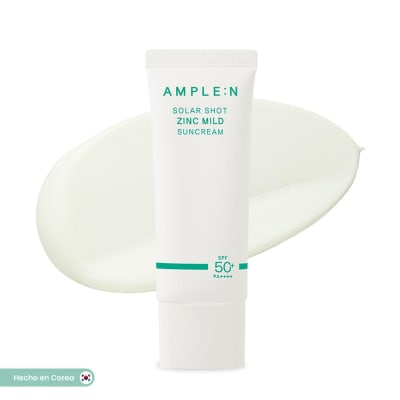 PROTECTOR SOLAR SPF50 EN CREMA ZINC AMPLEN 40 ML
