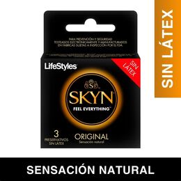 CONDONES LIFESTYLES SKYN ORIGINAL 3 UNIDADES