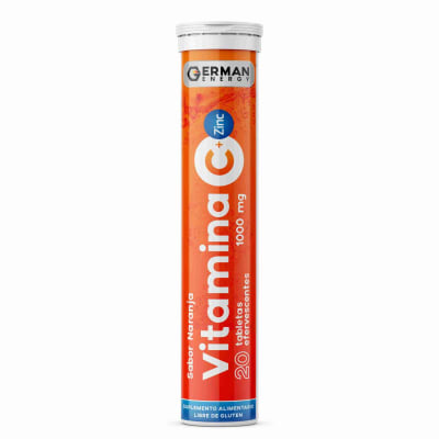 VITAMINA C 1000 MG + ZINC 20 TABLETAS EFERVESCENTES1