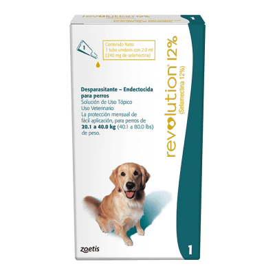 ANTIPARASITARIO REVOLUTION PERRO 20-40 KILOS