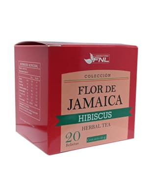 FNL INFUSION FLOR DE JAMAICA (HIBISCO) 20 BOLSITAS