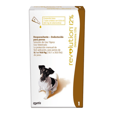 ANTIPARASITARIO REVOLUTION PERRO 5-10 KILOS