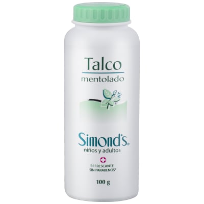 SIMONDS TALCO MENTOLADO 100 G1
