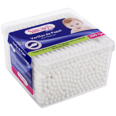 SIMONDS VARILLAS DE PAPEL 200 UNIDADES1