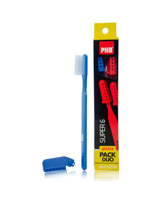 PHB CEPILLO DENTAL SUPER 6 SENSIBLE PACK DUO