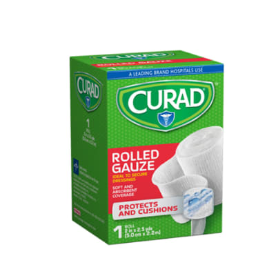 CURAD GASA EN ROLLO NO TEJIDA