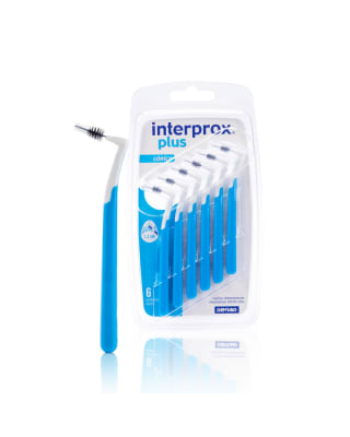 CEPILLO INTERPROX PLUS CONICO 1.3MM 6 UNIDADES