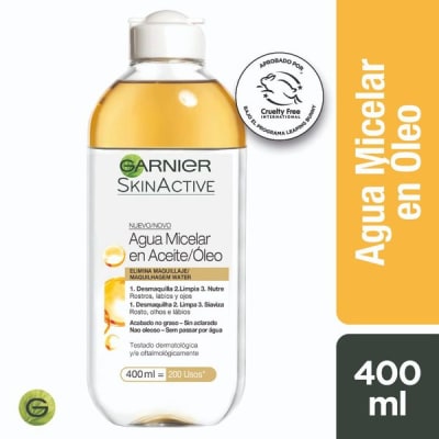 GARNIER AGUA MICELAR EN OLEO/ACEITE 400 ML