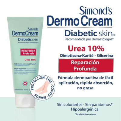 DERMOCREAM CREMA DE MANOS DIABETIC SKIN 80 ML