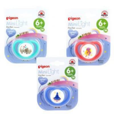 PIGEON CHUPETE MINI LIGHT TALLA M 6+ MESES1
