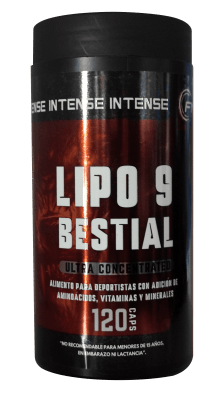 FNL LIPO 9 BESTIAL 120 CAPSULAS