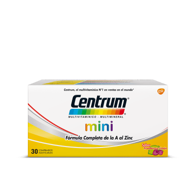 CENTRUM MINI 30 C0MPRIMIDOS MASTICABLES