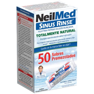 NEILMED SINUS RINSE RECARGA 50 SACHETS