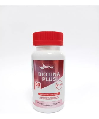 FNL BIOTINA PLUS 60 CAPSULAS