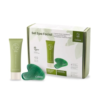 SET GAON CREMA ROSTRO Y OJOS + MASAJEADOR