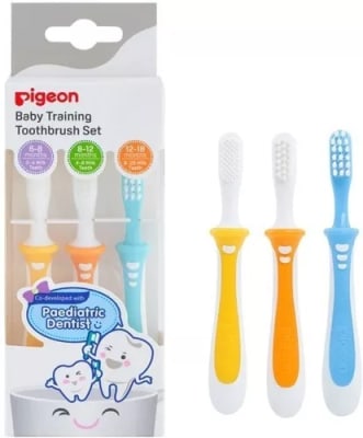 PIGEON SET CEPILLO DENTAL 3 ETAPAS