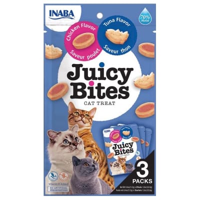 INABA JUICY BITES POLLO Y ATUN