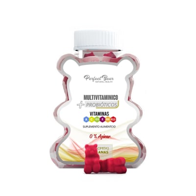 MULTIVITAMINICO + PROBIOTICOS 60 GOMITAS