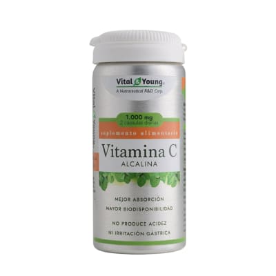VITAMINA C ALCALINA 60 CAPSULAS1