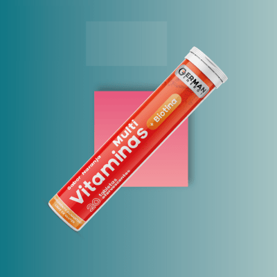 MULTIVITAMINAS + BIOTINA 20 TABLETAS EFERVESCENTES