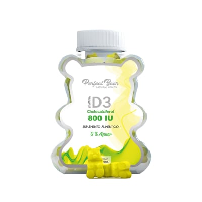 VITAMINA D3 800 UI 60 GOMITAS